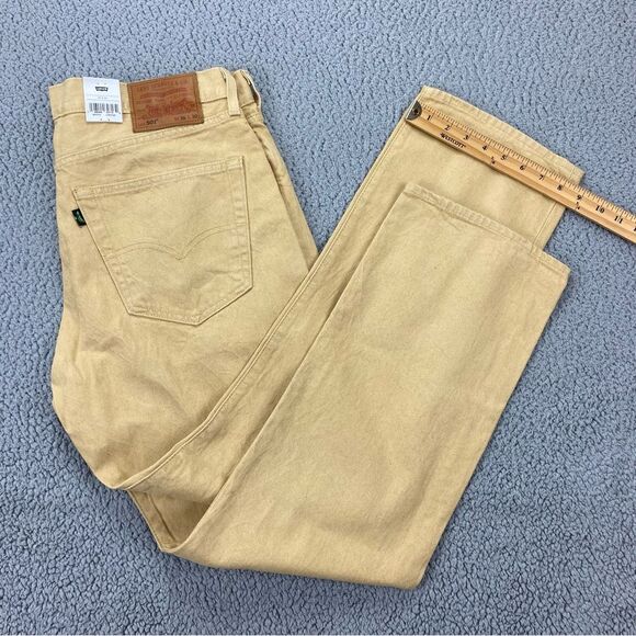 Levi's Fresh Premium Men's Straight Leg Button Fly Jeans Size: 36 - Picture 10 of 16